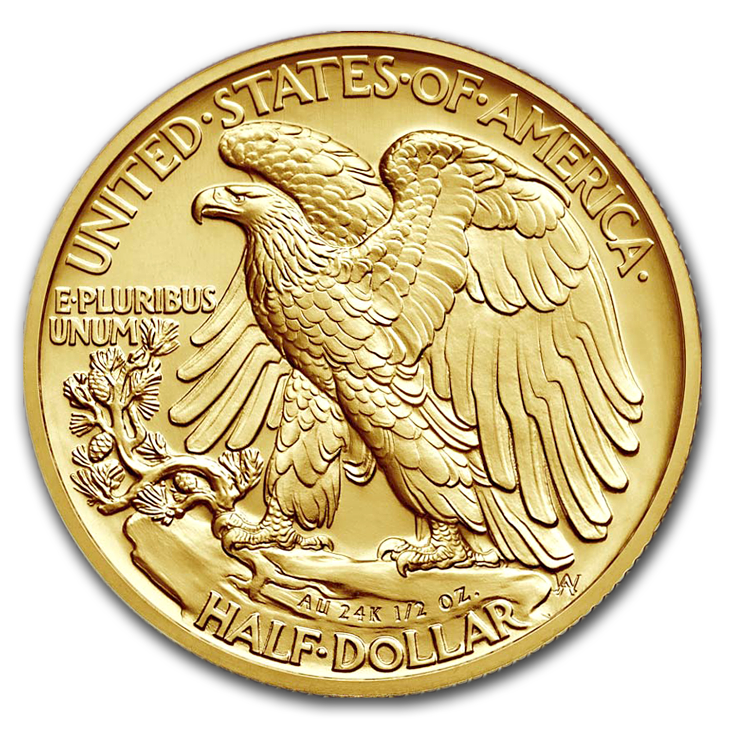 Buy 2016-W 1/2 oz Au Walk Lib Half Dol SP-70 ER/FR | APMEX