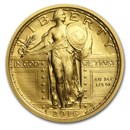 2016-W 1/4 oz Gold Standing Liberty Quarter Centennial (Capsule)