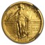 2016-W 1/4 oz Gold Standing Liberty Quarter SP-69 NGC