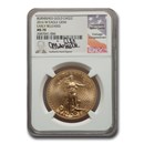 2016-W 1 Oz Burnished Gold Eagle MS-70 NGC (ER, Castle) 2016-W 1 Oz Burnished Gold Eagle MS-70 NGC (ER, Castle)