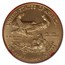2016-W 1 oz Burnished Gold Eagle MS-70 NGC (FDI, Castle, Red)