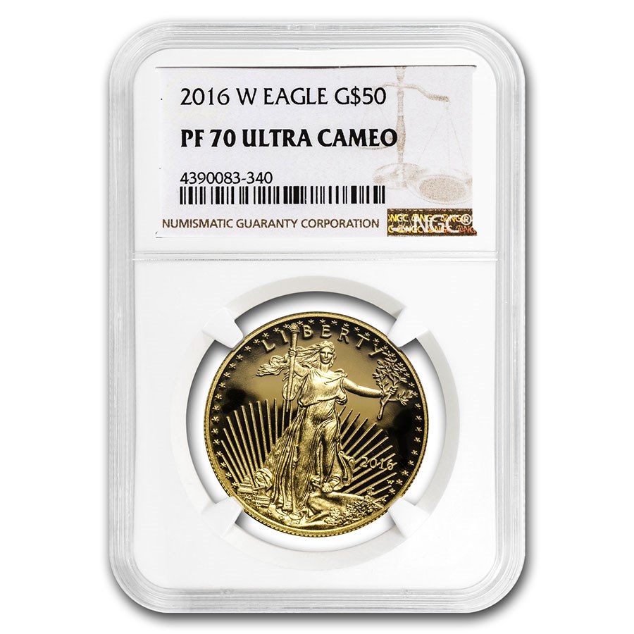 2016-W 1 oz Proof American Gold Eagle PF-70 NGC