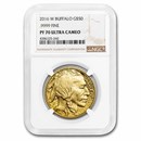 2016-W 1 oz Proof Gold Buffalo PF-70 NGC