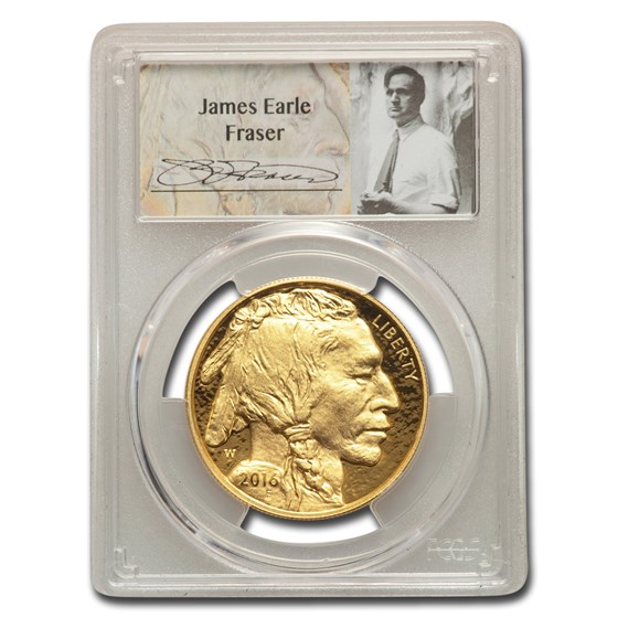 2016-W 1 oz Proof Gold Buffalo PR-70 PCGS (FirstStrike®, Fraser) 2016-W 1 oz Proof Gold Buffalo PR-70 PCGS (FirstStrike®, Fraser)