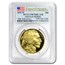 2016-W 1 oz Proof Gold Buffalo PR-70 PCGS (FS, Flag Label)