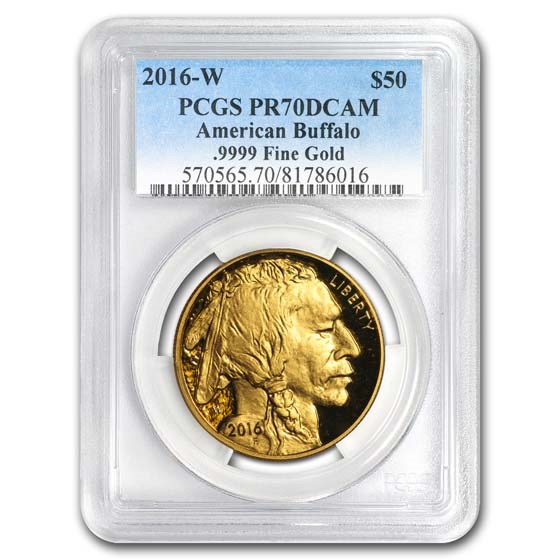 2016-W 1 oz Proof Gold Buffalo PR-70 PCGS 2016-W 1 oz Proof Gold Buffalo PR-70 PCGS