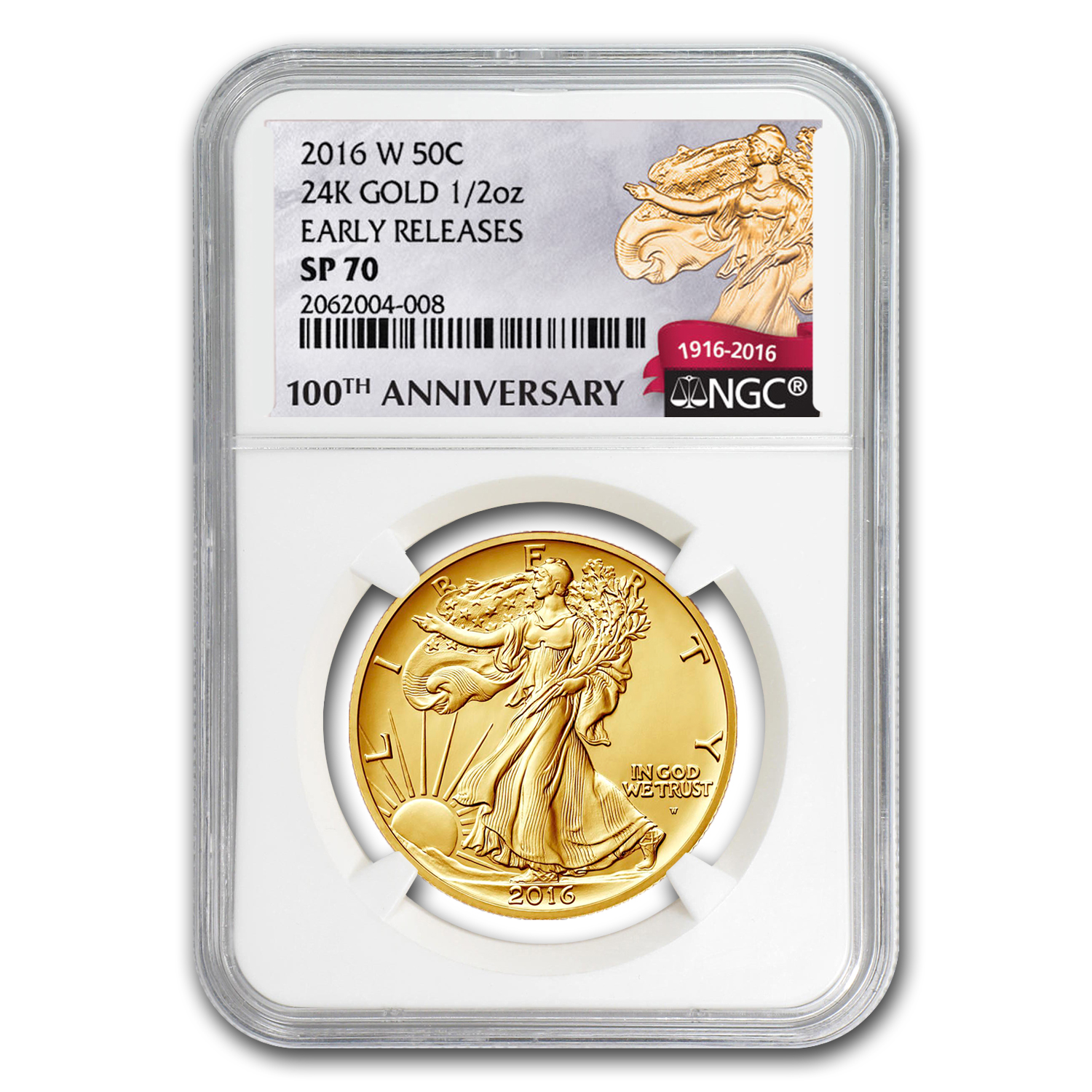 2016-W 3-Coin Centennial Gold Set: Dime, Quarter, Half SP-70 NGC