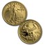 2016-W 4-Coin Proof American Gold Eagle Set (w/Box & COA)