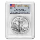 2016 (W) American Silver Eagle MS-70 PCGS (FirstStrike®)