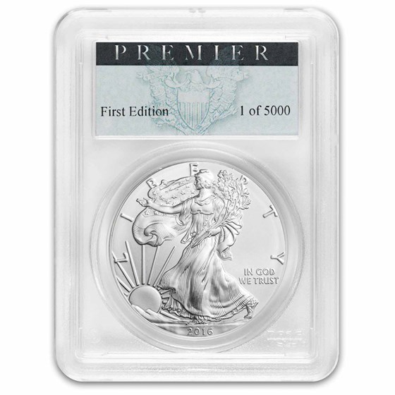 2016-W Burnished Silver Eagle SP-70 PCGS