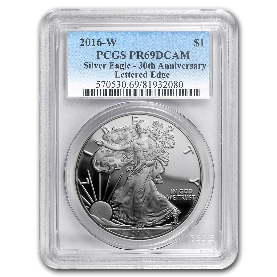 2016-W Proof American Silver Eagle PR-69 PCGS
