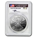 2016-W Proof American Silver Eagle PR-70 PCGS (FS, Mercanti)