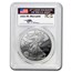 2016-W Proof American Silver Eagle PR-70 PCGS (FS, Mercanti)