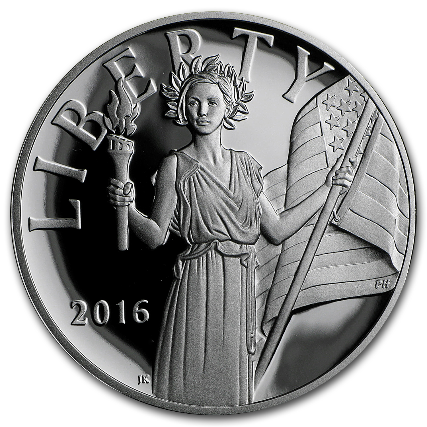 Mint Presentation Box 2017 Silver Liberty Medal No Coin! Booklet COA Cap 