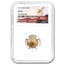 2017 1/10 oz American Gold Eagle MS-70 NGC (Eagle Label)