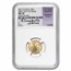 2017 1/10 oz American Gold Eagle MS-70 NGC (FDI, Jones)