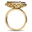 2017 1/10 oz Gold Eagle Ring (Polished-Prong)
