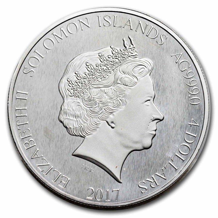 2017 1.5 oz Silver Solomon Islands Lady Liberty (Reverse Proof) | eBay