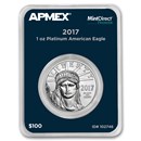 2017 1 oz American Platinum Eagle (MintDirect® Premier Single)