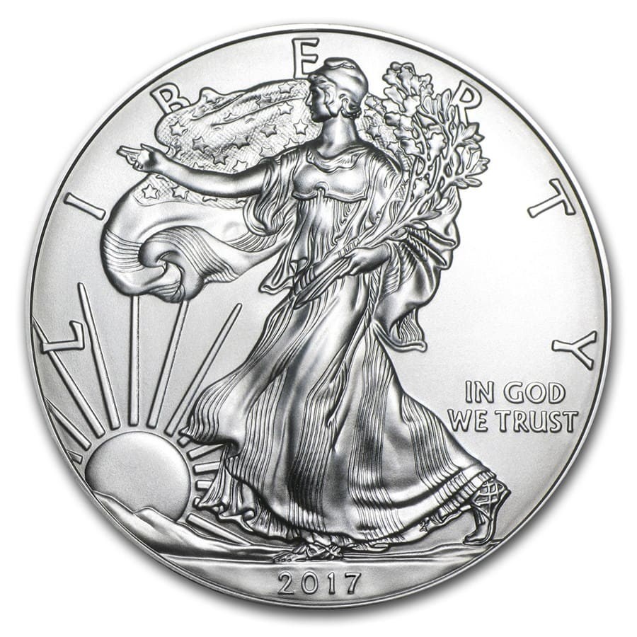 2017 1 oz American Silver Eagle BU