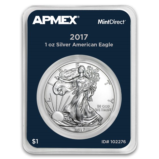 2017 1 oz American Silver Eagle (MintDirect® Single)