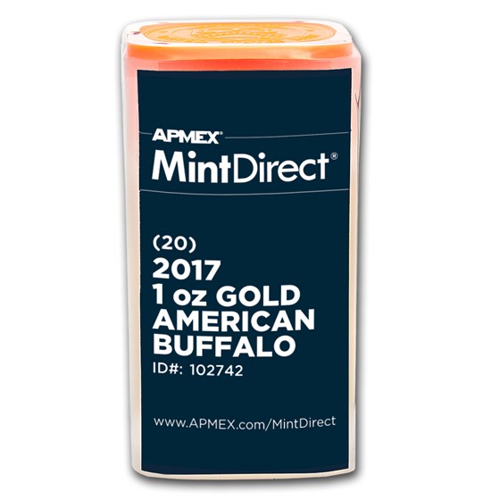 2017 1 oz Gold American Buffalo (20-Coin MintDirect® Tube) 2017 1 oz Gold American Buffalo (20-Coin MintDirect® Tube)