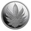2017 1 oz Silver Shield Round - MiniMintage (King Cannabis)