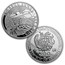 2017 10-Coin Silver 1 oz Around the World Bullion Set