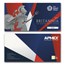 2017 2-Coin Silver 1 oz Britannia Proof/Reverse Proof Set