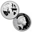 2017 2-Coin Silver 1 oz Britannia Proof/Reverse Proof Set