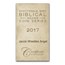 2017 2 oz Silver Coin - Biblical Series (Jacob Wrestles Angel)