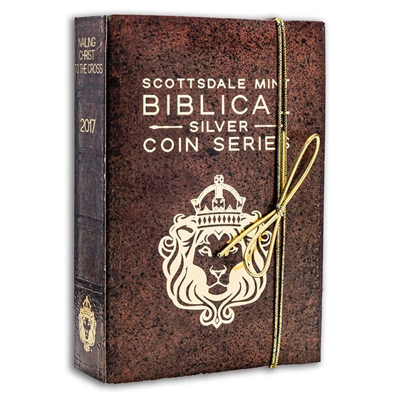 2017 2 oz Silver Coin - Biblical Series (Off-Quality)