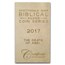 2017 2 oz Silver Coin - Biblical Series (The Death of Abel)