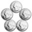 2017 5-Coin 5 oz Silver ATB Set (America the Beautiful)