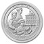 2017 5 oz Silver ATB Ellis Island National Monument, NJ