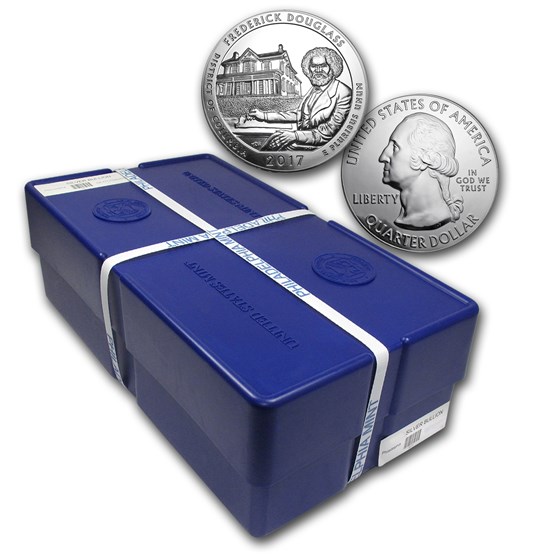 2017 5 oz Silver ATB Frederick Douglass Site (Sealed Monster Box) 2017 5 oz Silver ATB Frederick Douglass Site (Sealed Monster Box)