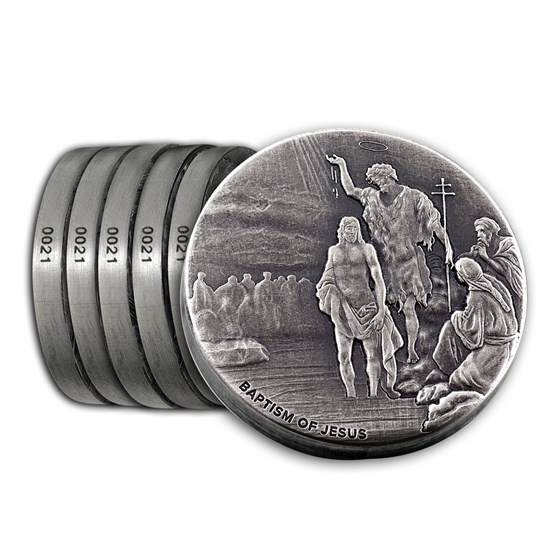2017 6-Coin Silver Set - Biblical Series (Matching Serial #'s) 2017 6-Coin Silver Set - Biblical Series (Matching Serial #'s)