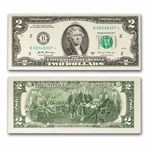 2017-A* $2.00 FRN Star Note VF-XF (Random Districts)
