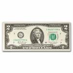 2017-A $2.00 FRN VF-XF (Random Districts)