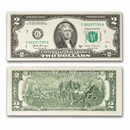 2017-A $2.00 FRN VF-XF (Random Districts)