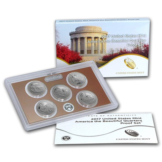 2017 America the Beautiful Quarters Proof Set 2017 America the Beautiful Quarters Proof Set
