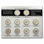2017 America the Beautiful Quarters Uncirculated Set