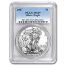 2017 American Silver Eagle MS-69 PCGS