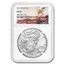 2017 American Silver Eagle MS-70 NGC (Eagle Label)