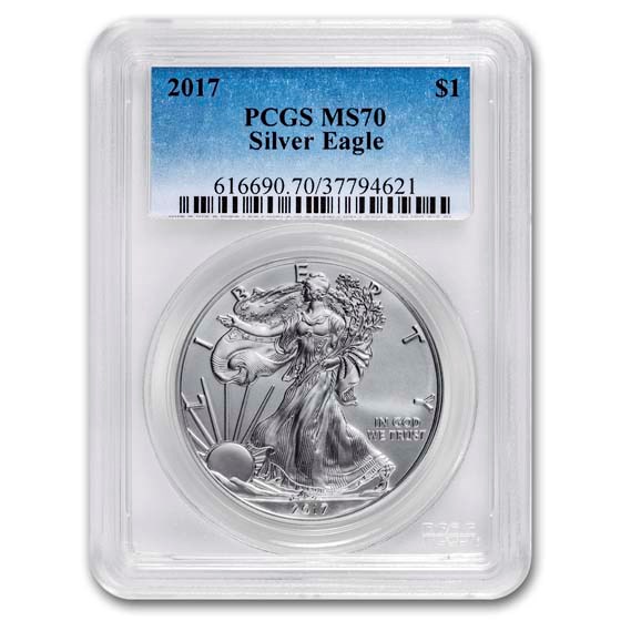 2017 American Silver Eagle MS-70 PCGS