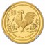 2017 AUS 1/10 oz Gold Lunar Rooster PF-69 NGC