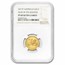 2017 AUS 1/10 oz Gold Lunar Rooster PF-69 NGC