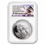 2017 AUS 1 oz Silver Kookaburra PR-70 PCGS UC ER (2-coin set)