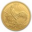 2017 Australia 1/20 oz Gold Lunar Year of the Rooster BU (RAM)
