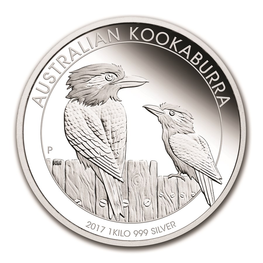 2017 Australia 1 kilo Silver Kookaburra Proof